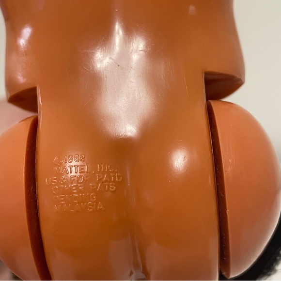 Vintage Ken Doll 1968 Body, 1983 Head Brown Hair Blue Eyes Blue Tuxedo Prom Date - Picture 8 of 14